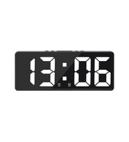 Led Ekranlı Dijital Alarmlı Masa Saati Orta Boy
