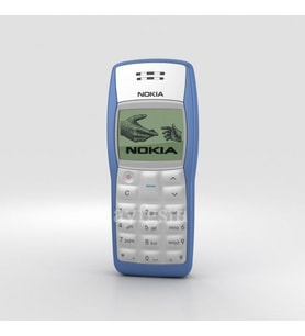 NOKİA 1100 TUŞLU CEP TELEFONU (Mavi)