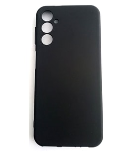 Samsung Galaxy A14 Ruber Case Yumuşak Slikon Kılıf (Siyah)