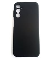 Samsung Galaxy A14 Ruber Case Yumuşak Slikon Kılıf (Siyah)