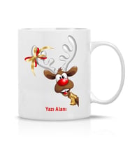 Yılbaşı Hediyesi Yeni yıl Hediyesi Çay Kahve Kupa Bardak-Happy christmas-Mutlu yıllar-2024-019