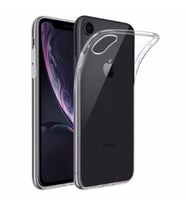 İPhone XR  Kamera Korumalı Silikon Kılıf Şeffaf