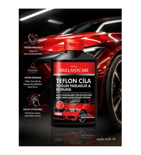 Teflon Cila - Yoğun Parlaklık ve Koruma