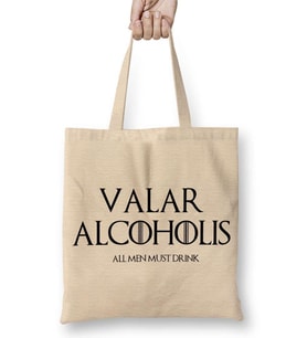 Valar Alcoholis Bez Çanta Uzun Saplı