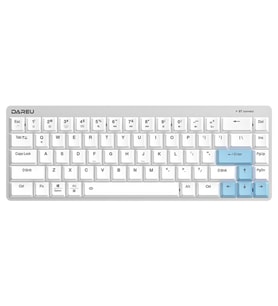 DAREU EK868 White %65 Brown Low-Profile Switch Bluetooth İngilizce Mekanik Gaming Klavye