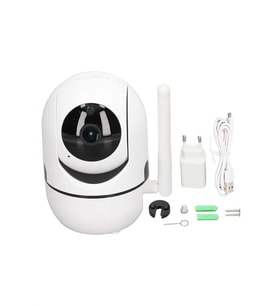 Northcity Kablosuz Wifi Güvenlik Kamerası 360 Dönüşlü - Nötr Gece Görüşü ve MicroSD Kayıt