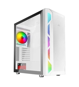 POWERBOOST VK-G3701W 4-RGB FANLI GAMING MID-TOWER PC KASASI BEYAZ