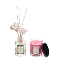 Garden Rose Oda Kokusu ve Vegan Mum Hediye Seti