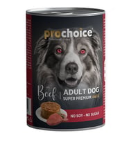 Pro Choice Adult Biftekli Yetişkin Köpek Konservesi 400 Gr