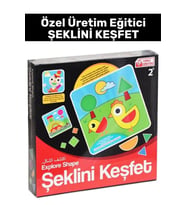 Özel Seri El Becerisi Geliştirici Renkleri Tanıma Parça Bütün İlişkisi Geliştirici ŞEKLİNİ KEŞFET