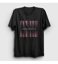 Presmono Unisex Siyah Words Backgammon Tavla Oyun V2 T-Shirt 419103tt