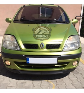 Renault  Scenic 2 2003-2009 Uyumlu H lip Esnek Ön Lip 2 Parça Karlık Ön Ek Tampon Altı Dil
