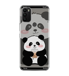 GM 21 Plus Kılıf HD Resim Baskılı Milkshake Panda StKd -058