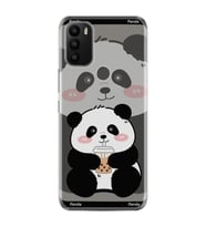 GM 21 Plus Kılıf HD Resim Baskılı Milkshake Panda StKd -058