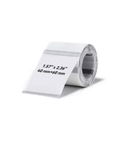 NIIMBOT T40 Etiket 40mm x 60mm 125 adet Şeffaf (B1B21SB3S)(1923)