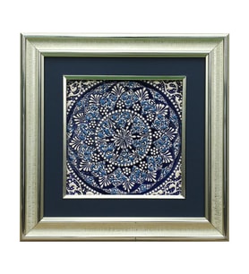 e38 EL İŞÇİLİĞİ ÇİNİ TABLO 34*34 CM - 6278