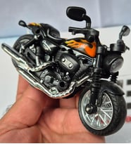 Oyuncak Model Araç Motorsiklet Metal DieCast Harley Davidson Nightster Breakout motorcycle 12 Cm