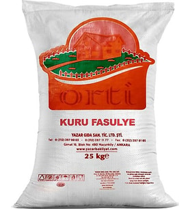 Orti Kuru Fasulye 25 Kg.