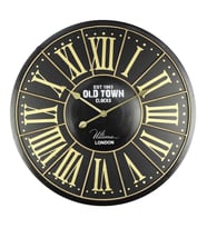 Regal Ultima 2671 B Ferforje Süslemeli Metal Kasa Duvar Saati