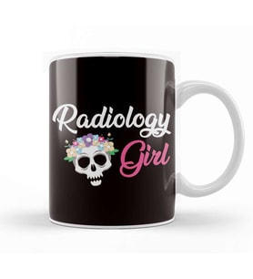 Radiology Girl Radiologist Radiographer Rad Tech Hospital Kupa Bardak Porselen
