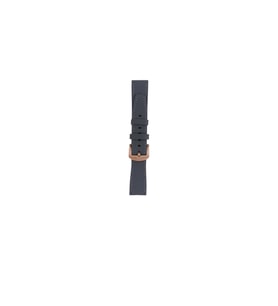 Fro LW38-43 20 mm Hakiki Deri Düz Gri Kordon Gold Toka