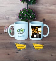 Çevre Mühendisi Kupa Bardak Beyaz Fotoğraflı Mühendisler Günü Hediyesi