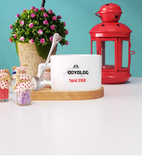 Odyolog Kupa Bardak Kısa Fotoğraflı