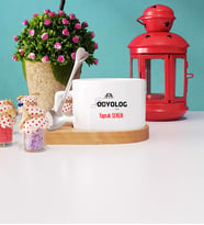 Odyolog Kupa Bardak Kısa Fotoğraflı