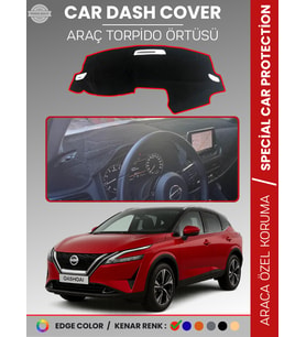 NİSSAN QASHQAİ J12 (2021-2025) Torpido Örtüsü Ön Göğüs Koruma Araca Özel Çatlamayı Önler Kaymaz