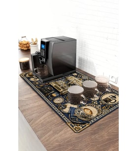 Valerine Life Barista Kahve Barı Matı 40x90cm Espresso Makinesi Çaycı Altlığı Gece Espresso