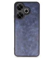 Redmi 13 4G Kılıf Aras Deri Kapak - Lacivert