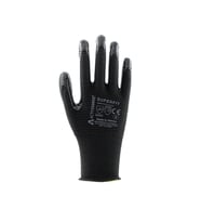 SUPERFİT SY/SY NO:10 Avuç İçi Tırtıklı Nitril Kaplı Polyester Eldiven