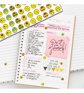 Smile Sticker 100 Adet
