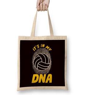Volleyball DNA Team Coach Beach Volleyball Player Setter Bez Çanta Uzun Saplı