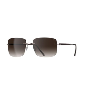 Silhouette 8752 75 6040 Unisex Güneş Gözlüğü (Kahverengi)