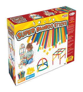Dede Oyuncak Süper Bambu Çubukları 300 Parça 03462