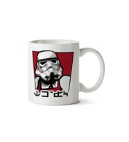 Star Wars KFC Storm Trooper Colonel iki Tarafı Baskılı Kupa Bardak