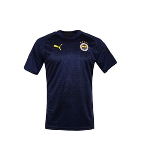Fenerbahçe Orijinal Lisanslı 24/25 A Takım Antrenman Lacivert T-shirt (Lacivert-Sarı)