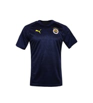 Fenerbahçe Orijinal Lisanslı 24/25 A Takım Antrenman Lacivert T-shirt (Lacivert-Sarı)