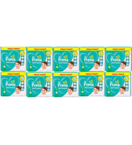 Prima Bebek Bezi Aktif Bebek 7 Beden 340 Adet (34x10 Paket) Fırsat Paketi