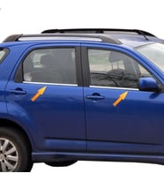 Daihatsu Terios Krom Cam Çıtası 2006 - 2013 Arası P. Çelik