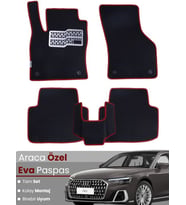 AUDİ A8 L (2017-2024) Uyumlu EVA Paspas Tam Set–Araca Özel,Su Geçirmez,Hızlı ve Kolay Montaj