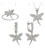 Gümüş Yusufçuk Bayan Set