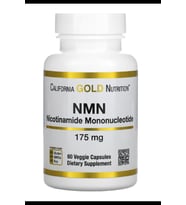 California Gold Nutrition NMN Nicotinamide Mononucleotide 175 mg, 60 Veggie Capsul.Usa Menşei.OZELSPORCUGIDALARIN'DAN 3562 (Renksiz)