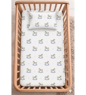 %100 Pamuk Lastikli Bebek Çarşafı + Yastık Kılıfı Park Yatak 60x120 70x110 70x120 Uyumlu