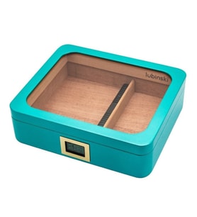 Lubinski Yeni Seri Basic Puro Kutusu Humidor 30's Mavi LB-021