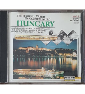 (Plak Değildir CD dir) CD Classical Journey Vol 2 Hungary  CD (Karışık)