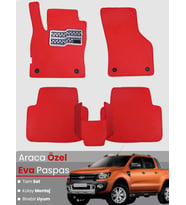FORD RANGER (2012-2021) Uyumlu EVA Paspas Tam Set–Araca Özel,Su Geçirmez,Kolay Montaj