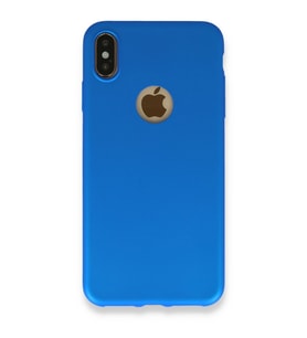 Apple İphone Xs Max Kılıf First Silikon - Mavi
