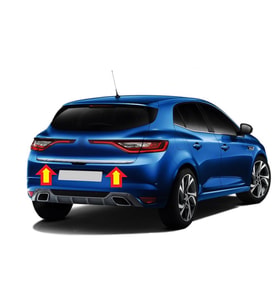 MEGANE 4 HB BAGAJ ALT CITASI KROM 2016 2017 2018 2019 2020